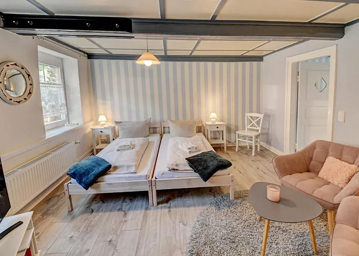 Appartamento Fewo1846 - Unsere Blume - Charmante 2-zimmer-wohnung Mit Terrasse Flensburgo